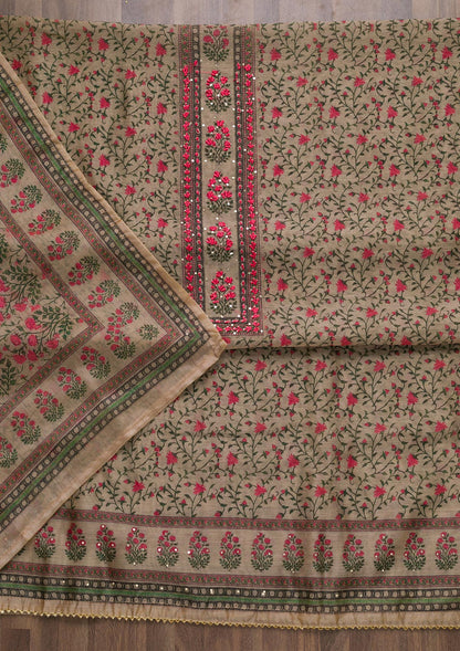 PRINTED CHANDERI