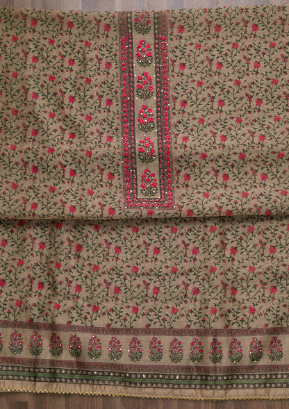 PRINTED CHANDERI