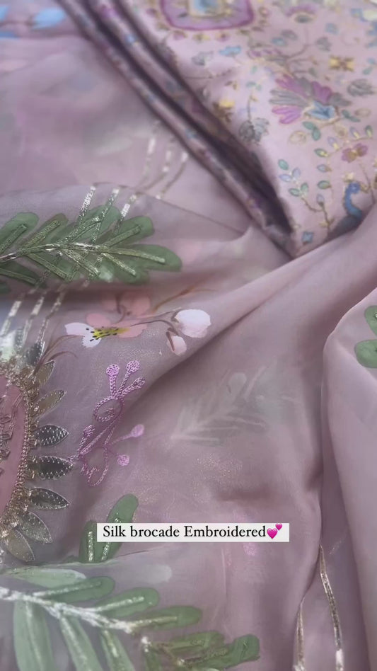 Beautiful Brocade Silk