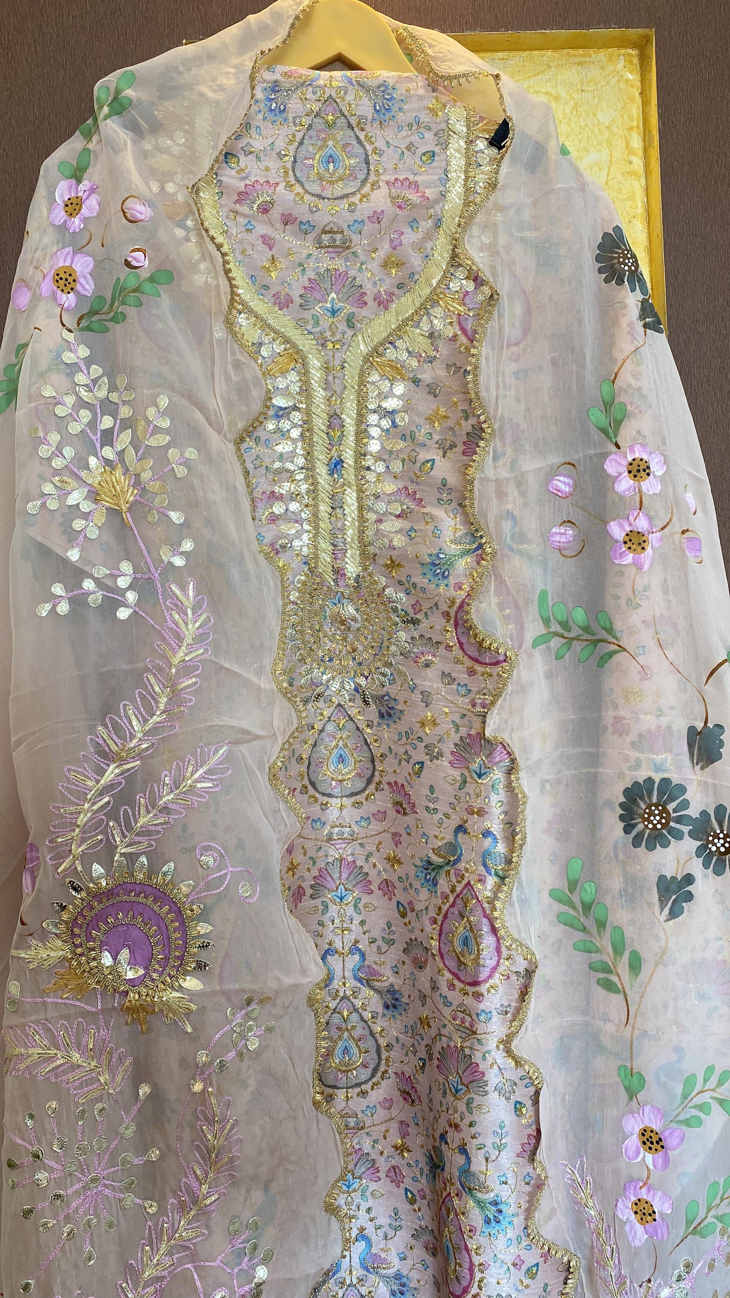 Beautiful Brocade Silk