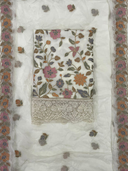 Embroidered Georgette