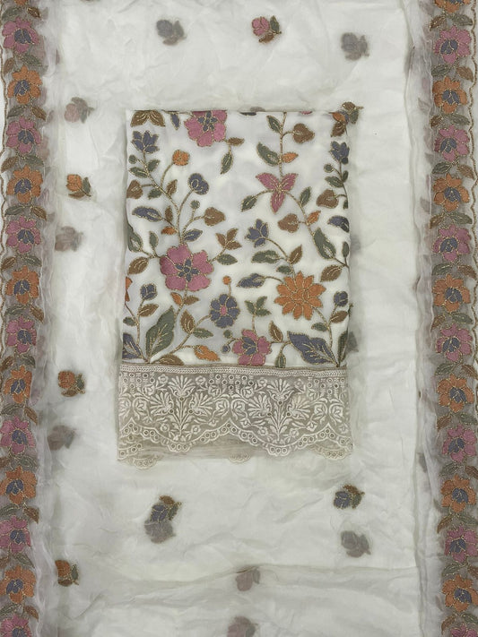 Embroidered Georgette